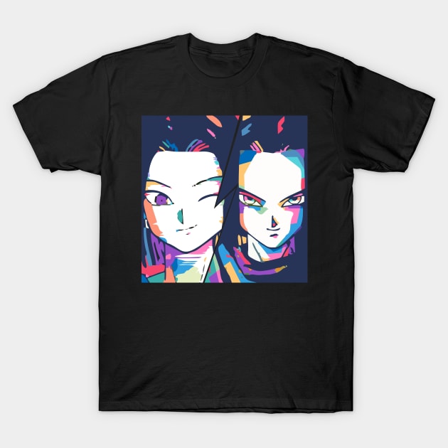Android17 T-Shirt by BarnawiMT